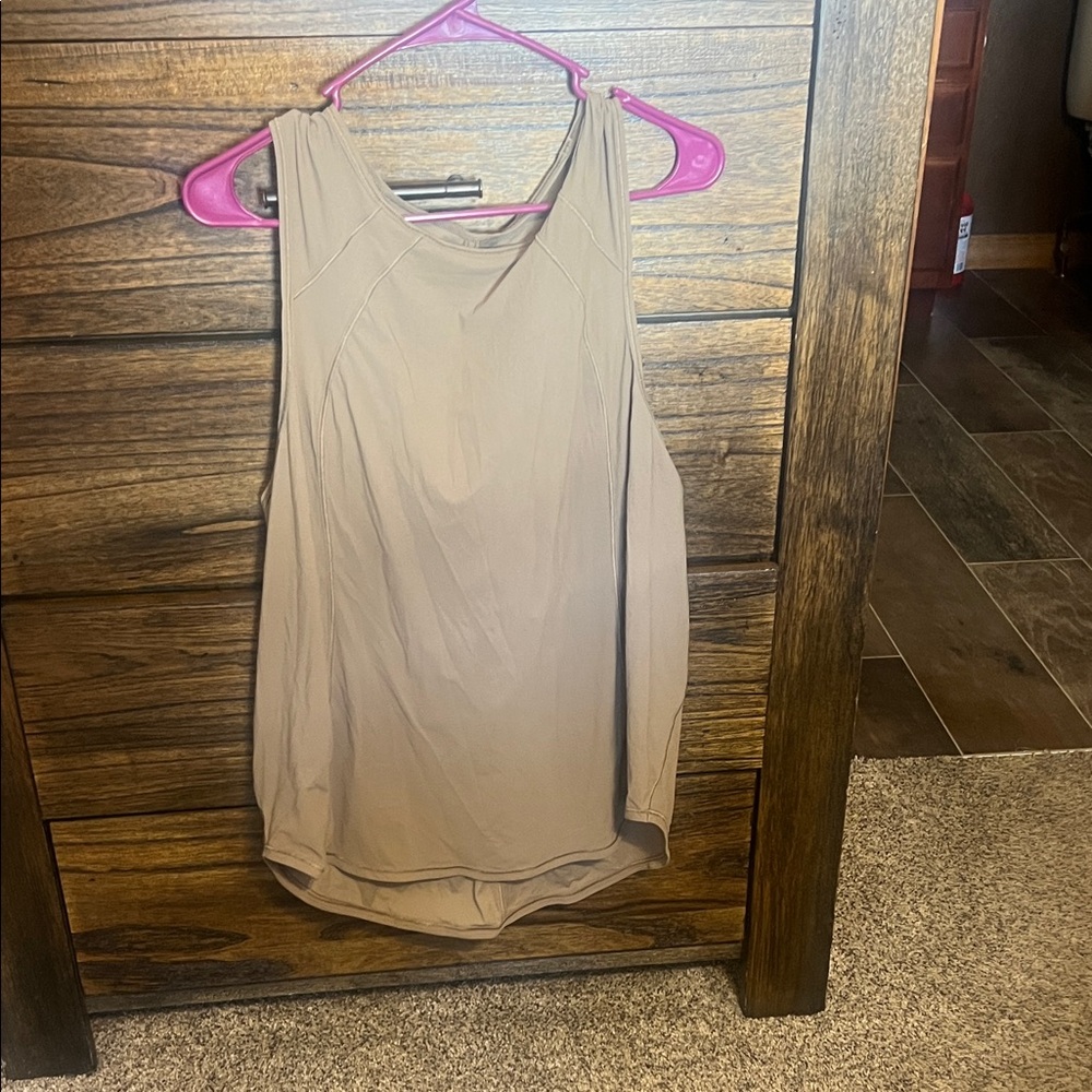 Lulu-B Tan Tank Top